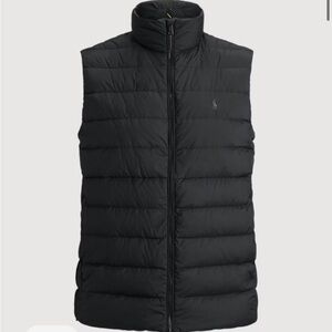 Ralph Lauren Men's Dark Navy Quilted Vest
